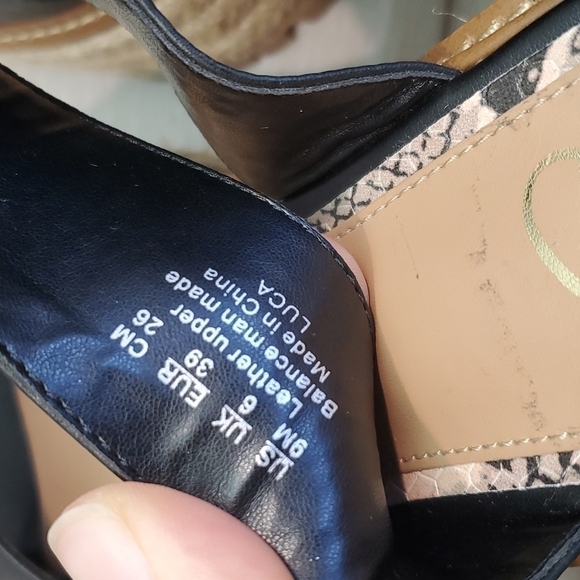 NEW Sam Edelman Womens Luca Platform Espadrille Slide Sandals shoes sz 9M - Picture 12 of 13